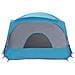 Tenda Familiare Cabina per 6 Persone Blu Impermeabile - Foto miniatura 6