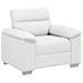 Poltrona Bianca 60 cm in Similpelle - Foto miniatura 1