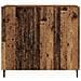 Credenza Marrone 90 x 34 x 80 cm Legno multistrato - Foto miniatura 6