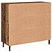 Credenza Marrone 90 x 34 x 80 cm Legno multistrato - Foto miniatura 8