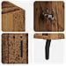Credenza Marrone 90 x 34 x 80 cm Legno multistrato - Foto miniatura 9