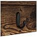 Appendiabiti a muro Rovere fumo 100 x 10.5 x 18 cm - Foto miniatura 8