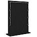 Specchio da Vanità con specchio Rovere Nero 70 x 50 x 18 cm - Foto miniatura 4