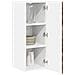 Pensile cucina con porta 2 pcs Rovere fumé 30 x 31 x 80 cm - Foto miniatura 3