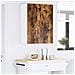 Pensile cucina con porta 2 pcs Rovere fumé 30 x 31 x 80 cm - Foto miniatura 4