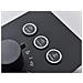 Set miscelatore doccia, Blackswan, tipo M154, modello nero opaco, 3 vie, illuminazione LED, termostato e bocca mobile, misura 40 cm - Foto miniatura 4