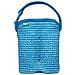 Borsa Termica Con Cerniera Per Due Biberon, Motivo A Pois, Con Tracolla Rimovibile, Blu - Foto miniatura 1