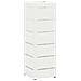 Supporto per Ombrellone Bianco 15.5 x 15.5 x 49 cm Metallo - Foto miniatura 1