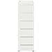 Supporto per Ombrellone Bianco 15.5 x 15.5 x 49 cm Metallo - Foto miniatura 4