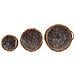 Cesto per Piante con archiviazione 3 pcs Marrone Rattan Kubu - Foto miniatura 6