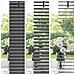 Tenda Veneziana Regolabile Grigio Argento 213 x 90 cm PVC - Foto miniatura 4