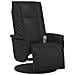 Poltrona reclinabile con massaggio Nero 71 x 90 x 105 cm - Foto miniatura 4