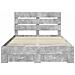 Struttura del letto con cassetto Grigio cemento 140 x 200 cm - Foto miniatura 8