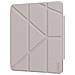 Cover per iPad Pro 13 (2024) - Pelle /PU, Grigio, Anti-graffi - Foto miniatura 4
