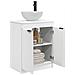 Mobile da bagno con lavabo Bianco 54 x 35 x 83 cm - Foto miniatura 3