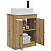 Mobile da bagno con lavabo Rovere Artigianale 54 x 35 x 83 cm - Foto miniatura 2