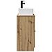 Mobile da bagno con lavabo Rovere Artigianale 54 x 35 x 83 cm - Foto miniatura 3