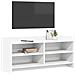 Mobile TV 100 x 33 x 47 cm Bianco Legno ingegnerizzato - Foto miniatura 2