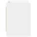 Mobile TV 100 x 33 x 47 cm Bianco Legno ingegnerizzato - Foto miniatura 4