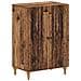 Mobile per scarpe ALKMAAR 59,5 x 39,5 x 90 cm Legno antico - Foto miniatura 1