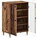 Mobile per scarpe ALKMAAR 59,5 x 39,5 x 90 cm Legno antico - Foto miniatura 3