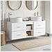 Set di mobili per il bagno 3 pz Bianco 49,5 x 44,5 x 65,5 cm - Foto miniatura 6