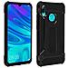 Cover Huawei P Smart 2019 E Honor 10 Lite Protezione Bi-materia Anti-caduta Nero - Foto miniatura 1