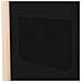 Divisorio A 3 Pannelli Nero 120x170x4 Cm In Tessuto - Foto miniatura 7