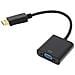 Premiumcord Adattatore Da Displayport Ha Vga Maschio / Femminalunghezza: 15 Cm - Foto miniatura 2
