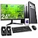 Computer Completo 8gb Ram Ssd 240 Gb Monitor Mouse Tastiera Altoparlanti Inclusi - Foto miniatura 1
