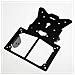 Porta Targa Inclinazione Regolabile Universale Moto Suzuki Kavasaki Yamaha Nero - Foto miniatura 1