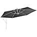 Telo di Ricambio per Ombrellone Bianco Antracite 350 cm - Foto miniatura 3