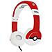 Cuffie Stereo A Filo Per Bambini Da 3,5 Mm Design A Palla Di Poké, Rosso - Foto miniatura 15