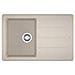 Lavello BFG61178SH 1 Vasca Gocciolatoio Reversibile Dimensioni 78 x 50 cm Colore Sahara Serie Boston - Foto miniatura 1