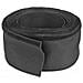 Manicotto intrecciato con chiusura a strappo resistente al calore da 5 m x 20 mm nero - Foto miniatura 1