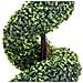 Pianta Di Bosso Artificiale A Spirale Con Vaso Verde 117 Cm - Foto miniatura 3
