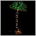 Palma con LED Bianco Caldo 88 LED 150 cm - Foto miniatura 3