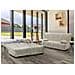 Divano Letto Allegra, Divano A 3 Posti, 100% Made In Italy, Sofà Soggiorno Con Apertura A Carrello, In Tessuto Imbottito, Con Cuscini Inclusi, Cm 165x90h85, Beige - Foto miniatura 1