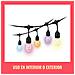 Catena Luminosa Tunable White & Color 120lm Confezione Singola Nera - Foto miniatura 5