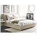 Letto Matrimoniale Tessuto Beige Con Contenitore 180 X 200 Cm Moissac - Foto miniatura 1