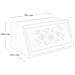 Cassetto Contenitore Bianco Panna In Legno Portapane - Foto miniatura 2