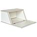 Cassetto Contenitore Bianco Panna In Legno Portapane - Foto miniatura 3