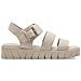 Beige Casual Open Sandals Sandali Sintetico E Tessile Scarpe Donna Beige Eu 37, 5-28710-42 400 - Foto miniatura 2
