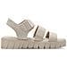 Beige Casual Open Sandals Sandali Sintetico E Tessile Scarpe Donna Beige Eu 37, 5-28710-42 400 - Foto miniatura 3