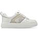 Leisure Trainers White Comb Sneakers Pelle Scarpe Donna Bianco Eu 36, 1-23735-42 197 - Foto miniatura 2