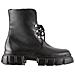 Winter Hike Wm Booties Stivaletti Pelle Scarpe Donna Nero Eu 36, 8-102745 0100 - Foto miniatura 2