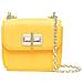 Micro Turnlock Cross Body Bags Borsa Tracolla Corssbody Pelle Borse Donna Giallo Eu One Size, Aw0aw14205 Zew - Foto miniatura 1