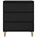 Mobile Nero Rovere 60x35x70 cm Legno ingegnerizzato - Foto miniatura 6