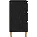 Mobile Nero Rovere 60x35x70 cm Legno ingegnerizzato - Foto miniatura 7