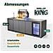 Cucina Da Esterno ® King, Barbecue A Gas Con Frigorifero E Lavello - Foto miniatura 2